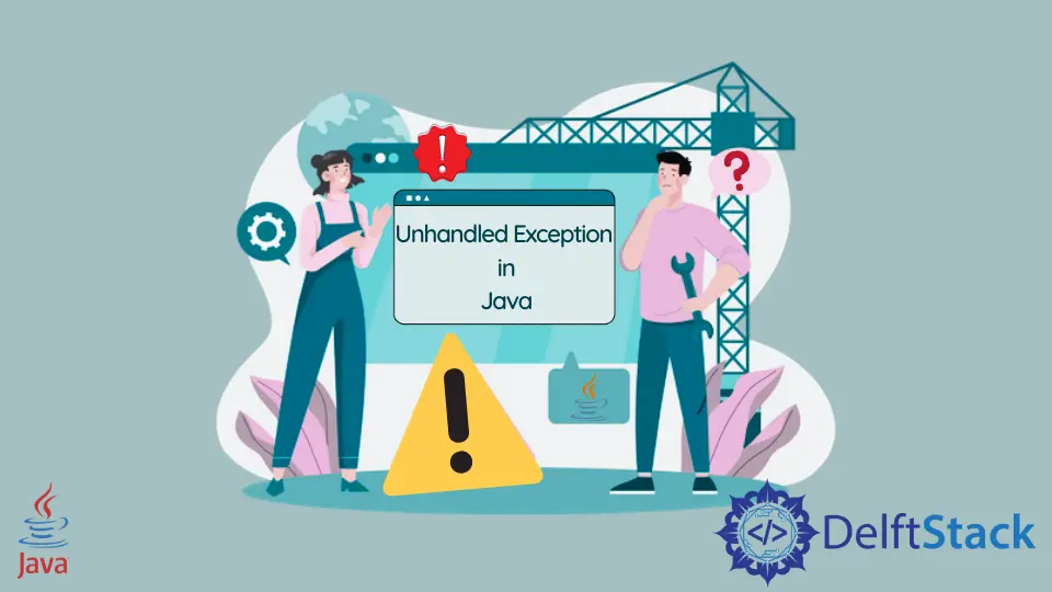 Unhandled Exception in Java