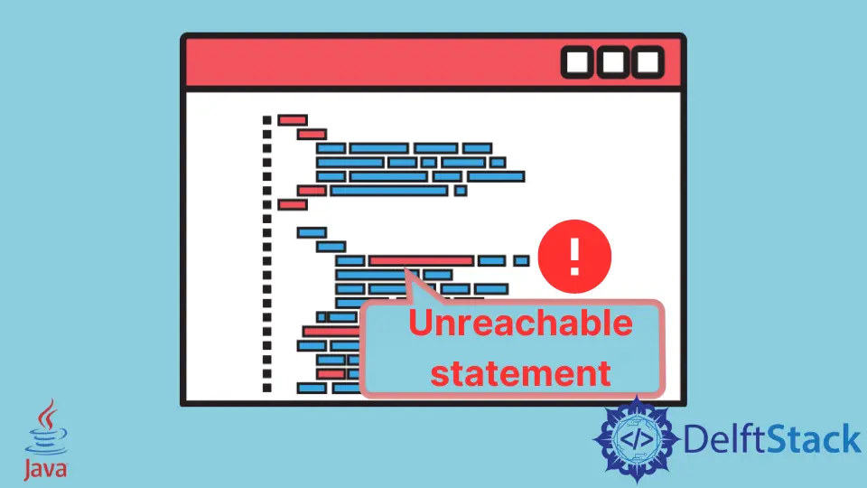 Lösen Sie den Unreachable-Anweisungsfehler in Java