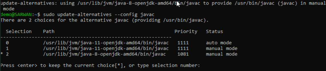java-8 current version