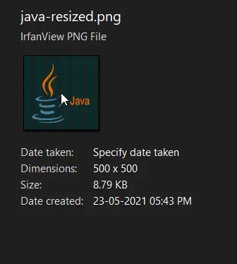 java redimensionner l&rsquo;image 3