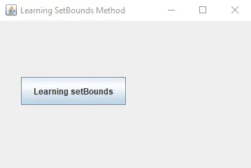 setbound 方法及其在 java 中的使用——輸出二