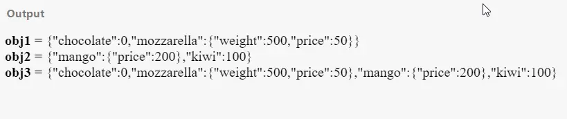 Use $.extend() Method to Merge with Target without Changing Its Content