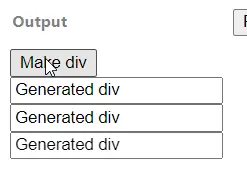 Use insertAdjacentHTML() Method to Add div Element