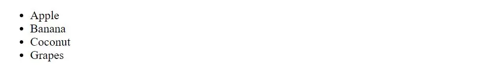 Use insertAfter() Method to Add an Element