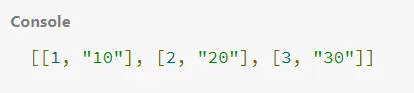 Use map Method to Zip Two Arrays