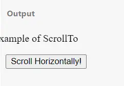 Use scrollTo() Method to Set Scroll Position