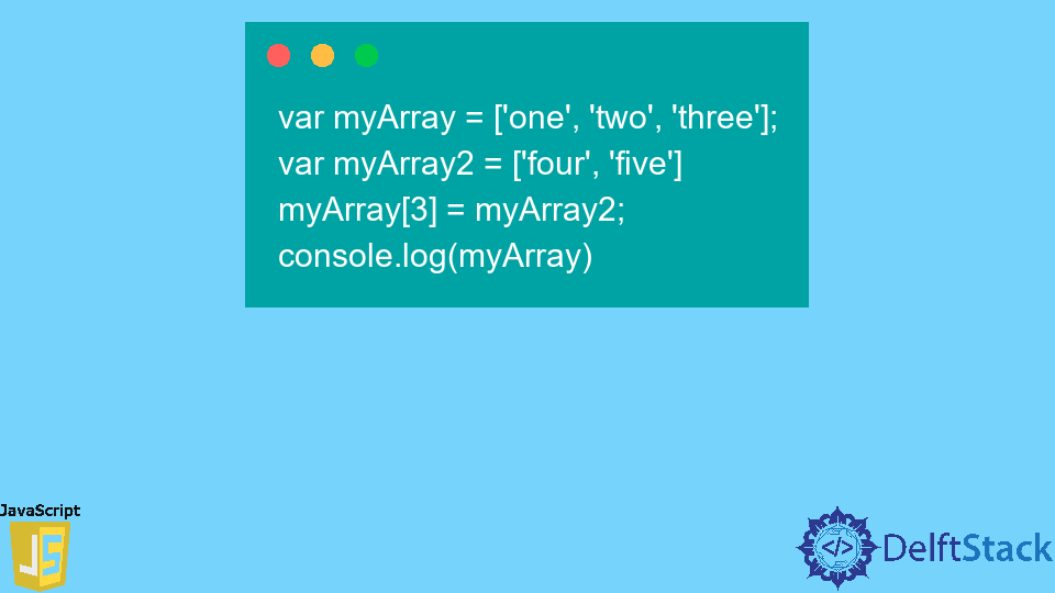 Aggiungi oggetto all'array in JavaScript