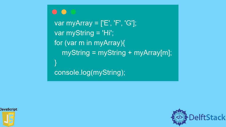 Adicionar caractere a string em JavaScript
