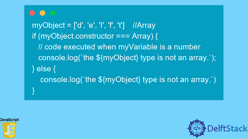 JavaScript array.constructor Property