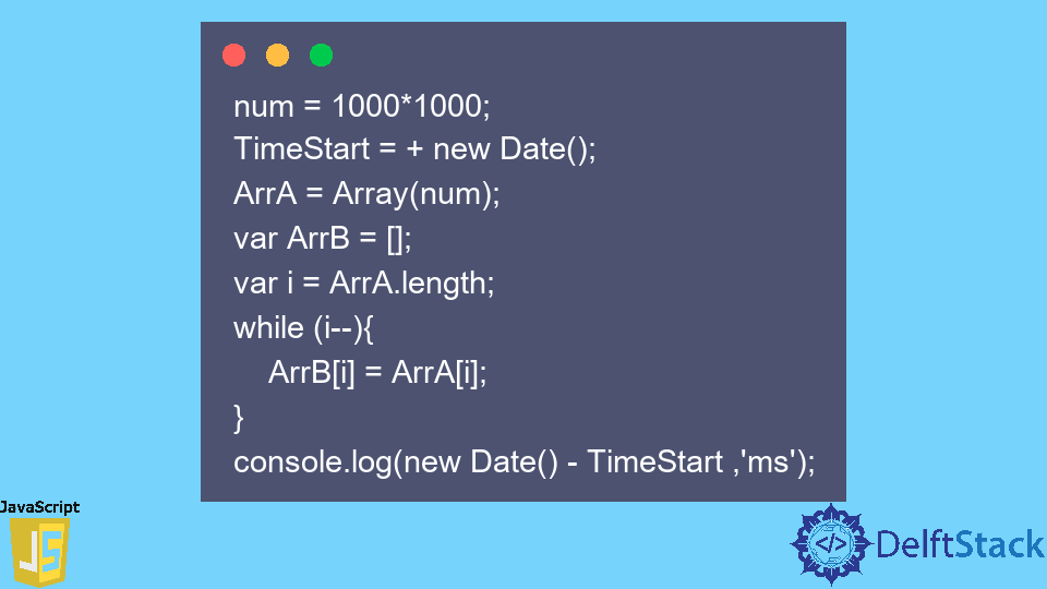 Clonare un array in JavaScript