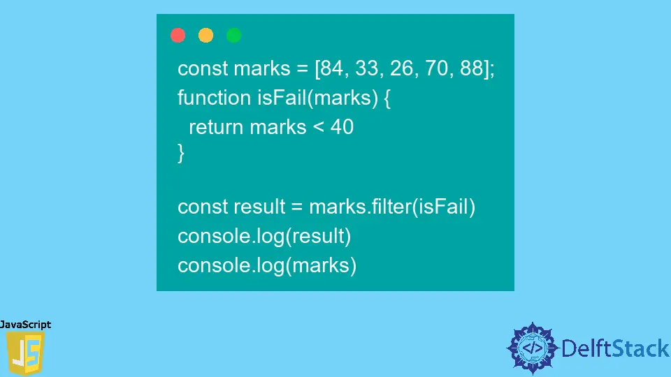 JavaScript Array.filter() Method