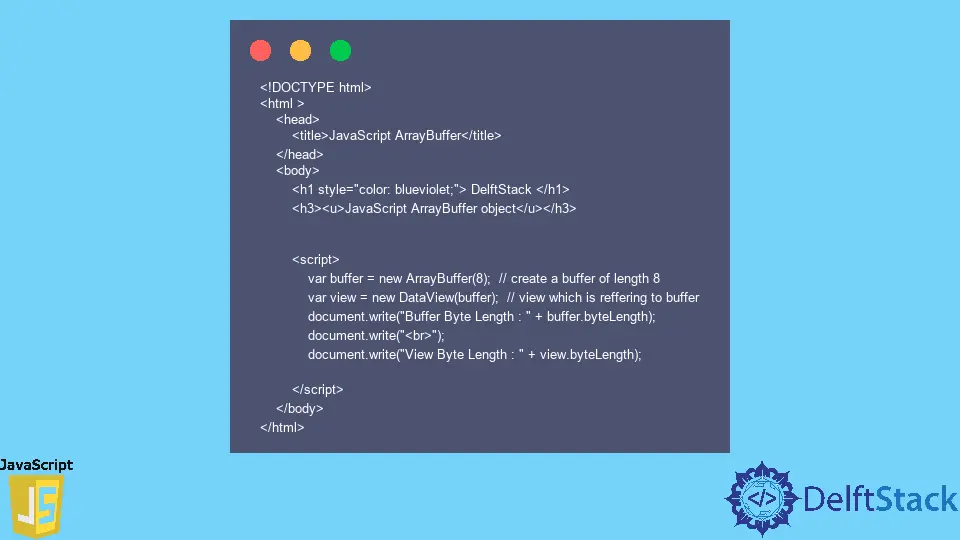 JavaScript ArrayBuffer