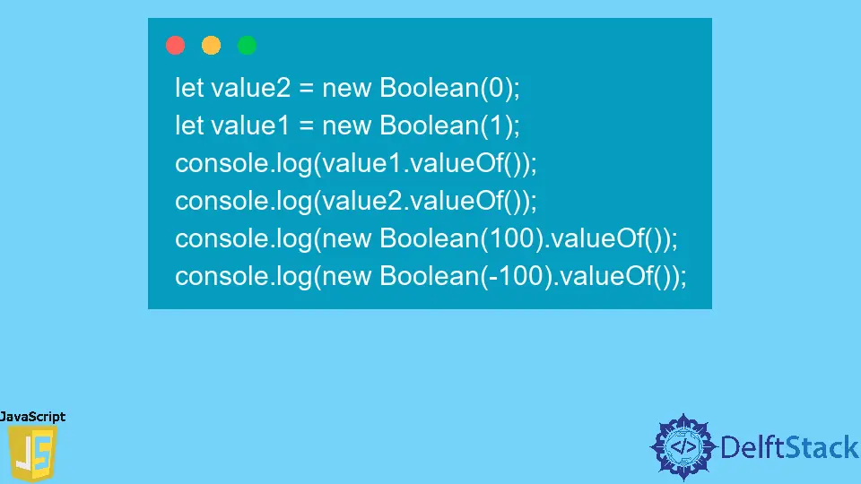 JavaScript boolean.valueOf() Method