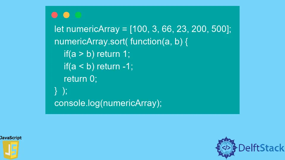 JavaScript Benutzerdefinierte sort()-Funktion