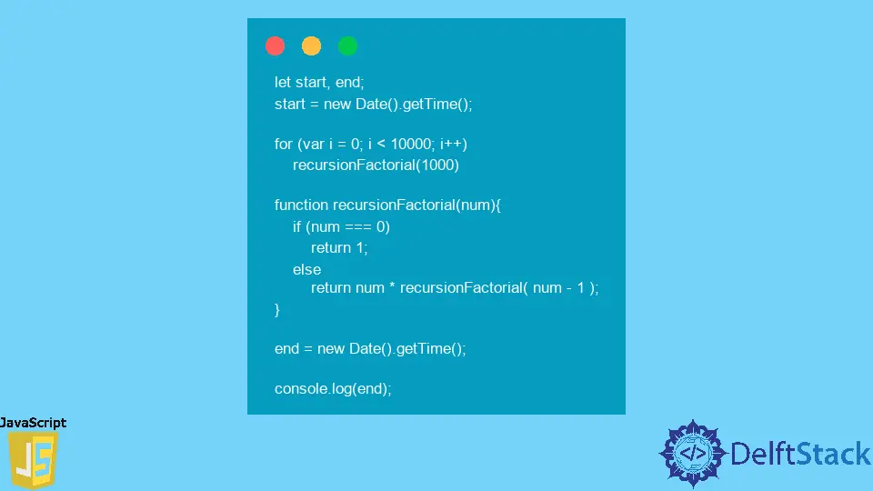 El programa factorial más rápido en JavaScript