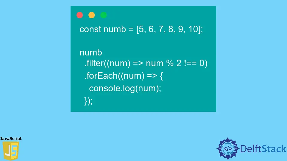 Continuar el ciclo forEach en JavaScript