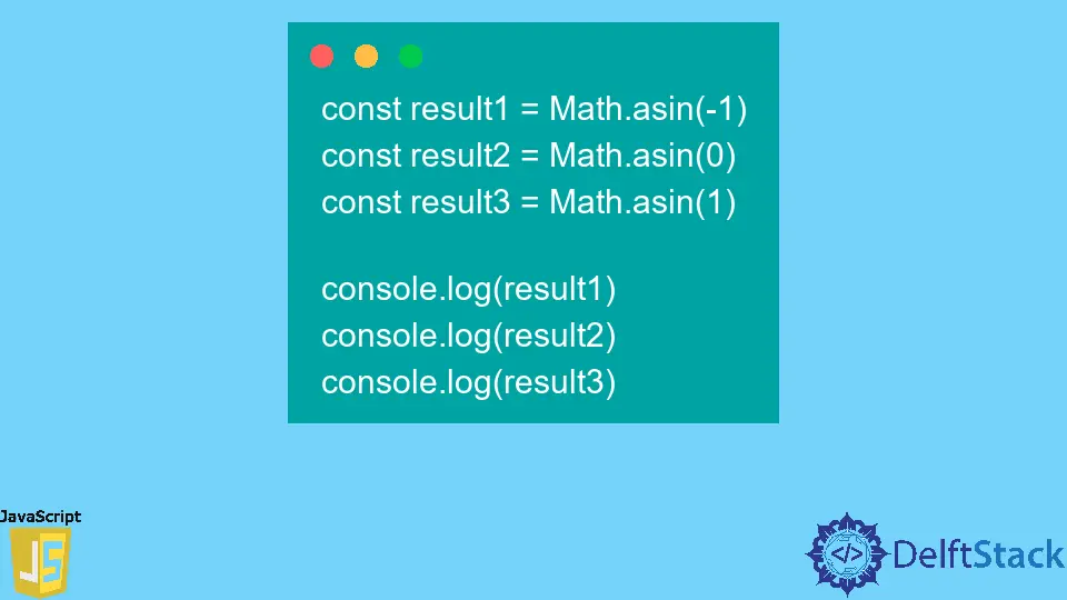 JavaScript Math.asin() Method