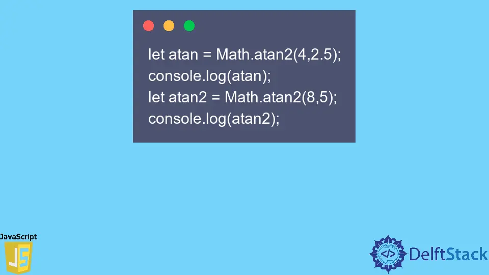 JavaScript Math.atan2(y,x) Method