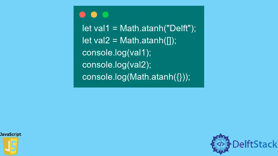 JavaScript Math.atanh() Method