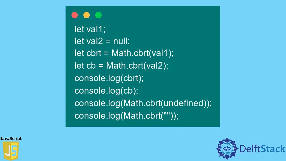 JavaScript Math.cbrt() Method