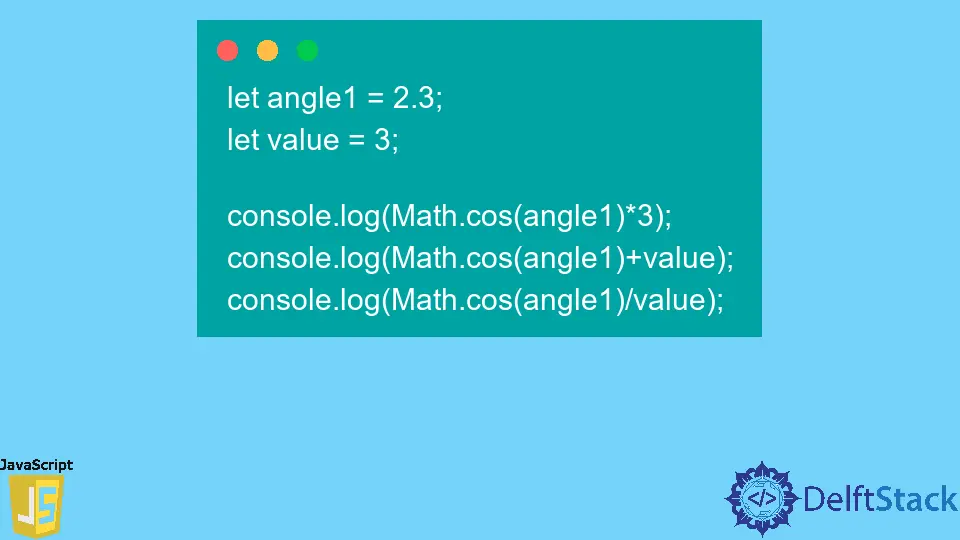 JavaScript Math.cos() Method