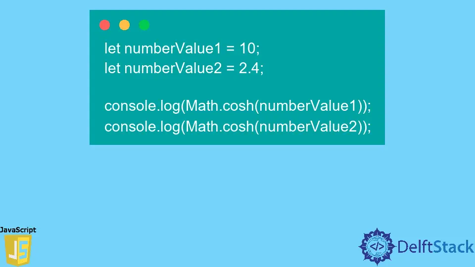 JavaScript Math.cosh() Method