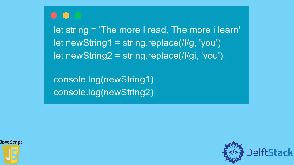 JavaScript String.replace() Method