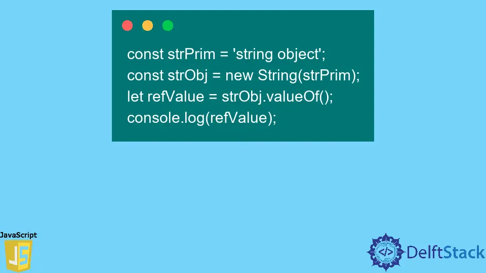 JavaScript String.valueOf() Method