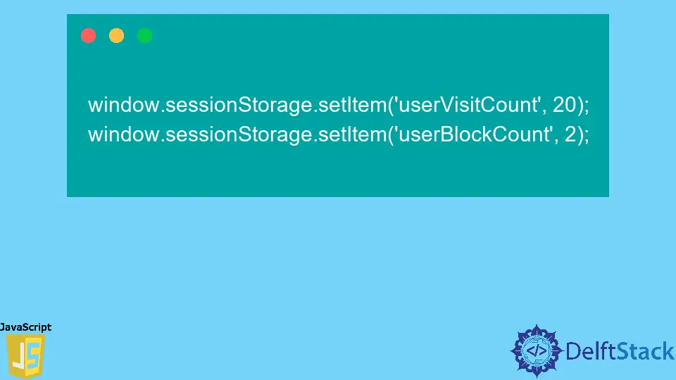 Session Storage in JavaScript