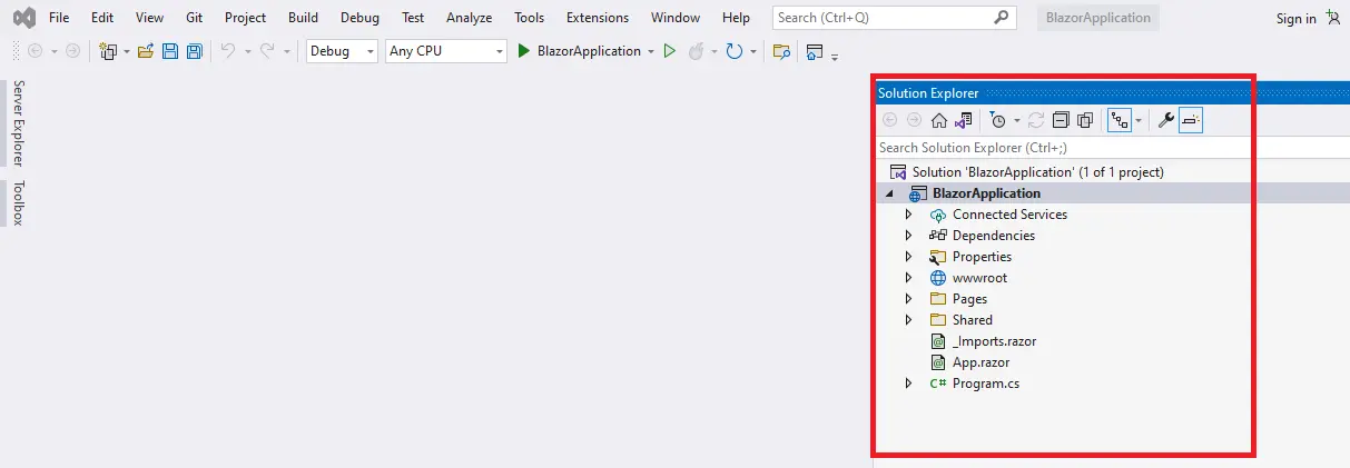 call c# function from javascript - blazor screen five