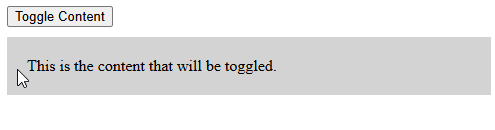 Collapse or Expand a DIV in JavaScript - Using jQuery&rsquo;s fadeToggle()