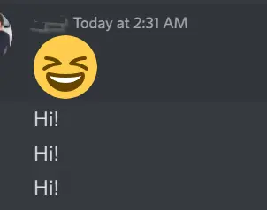 Discord Message