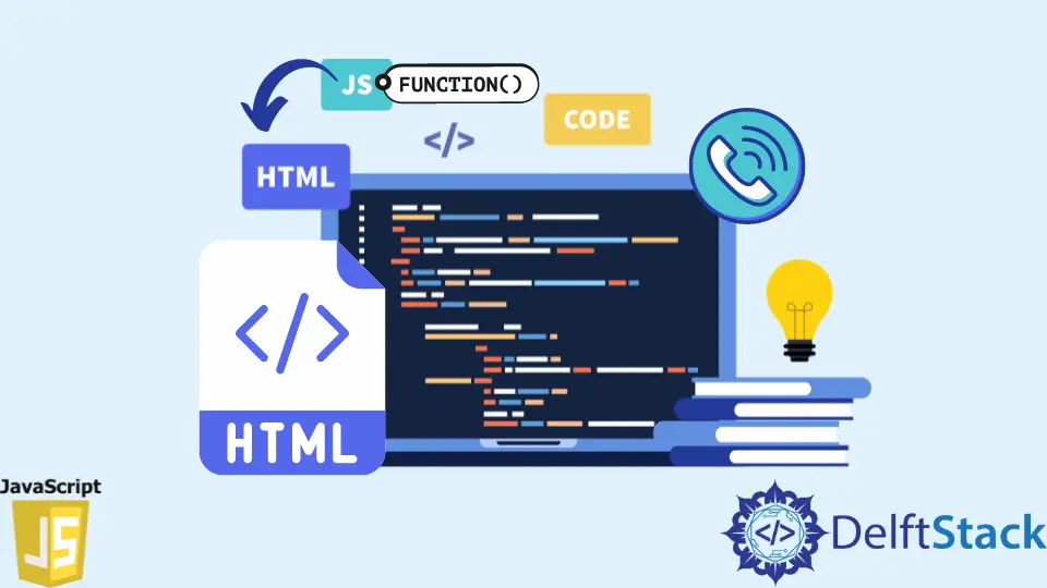 Chame uma função JavaScript em um corpo HTML