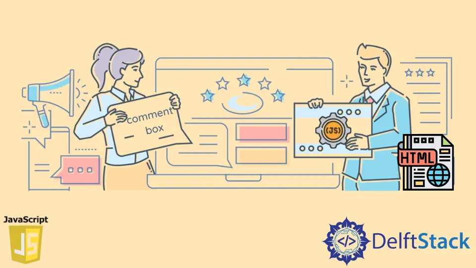 How to Create Comment Box in HTML and JavaScript