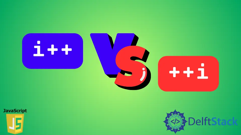 Diferencia entre i++ y ++i en JavaScript