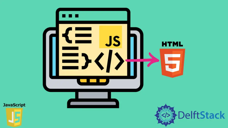 Incrustar HTML en JavaScript