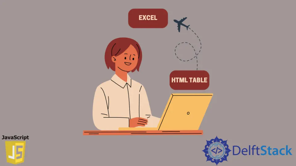 Exportar tabela HTML para Excel usando JavaScript