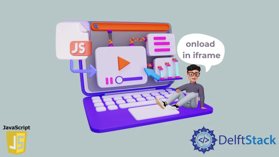 How to Implement an onload Event in iframe in JavaScript