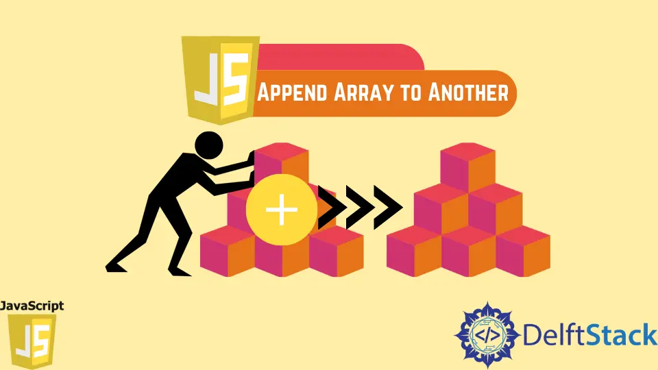 JavaScript-Array an ein anderes anhängen