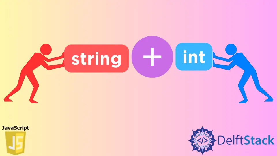 Concatenar cadenas y enteros en JavaScript