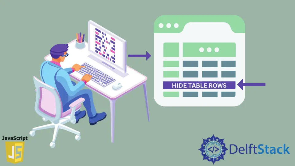 How to Hide Table Rows in JavaScript
