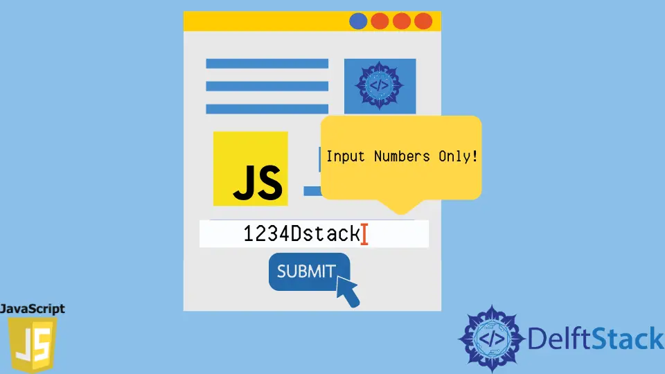 Números de sólo entrada en JavaScript