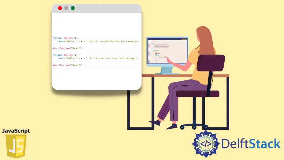 How to Override a Function in JavaScript