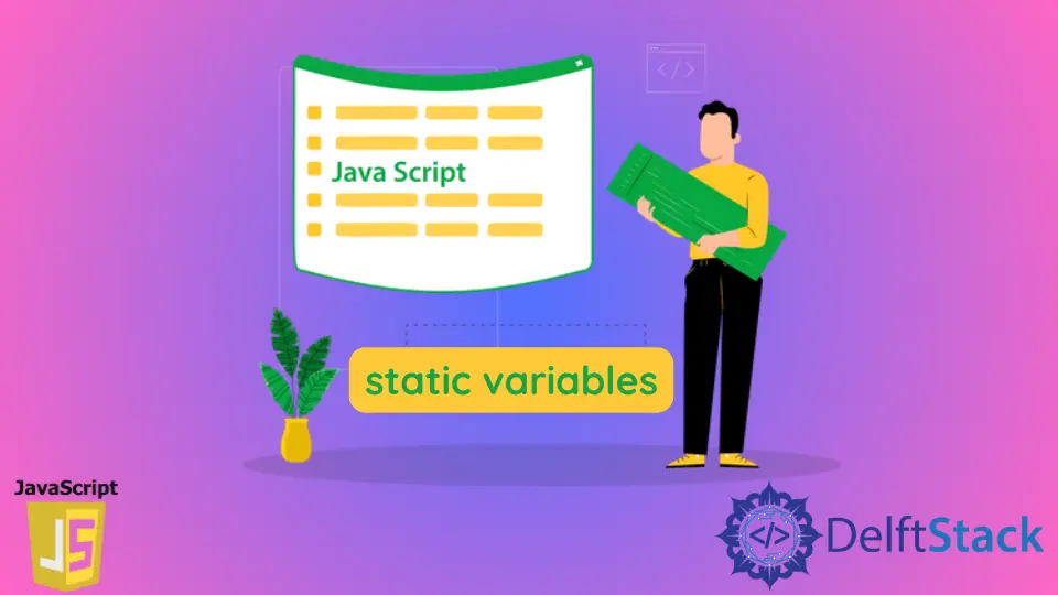 Variáveis estáticas em JavaScript