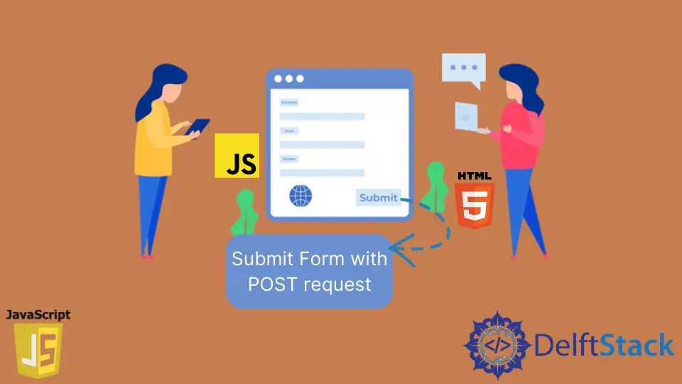Enviar formulário com solicitação POST em JavaScript