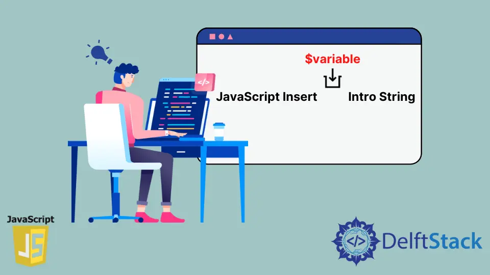 JavaScript Inserir Variável na String