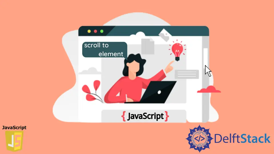 Role para elemento específico em JavaScript