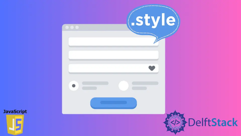 Définir le style d'un élément de formulaire HTML en JavaScript