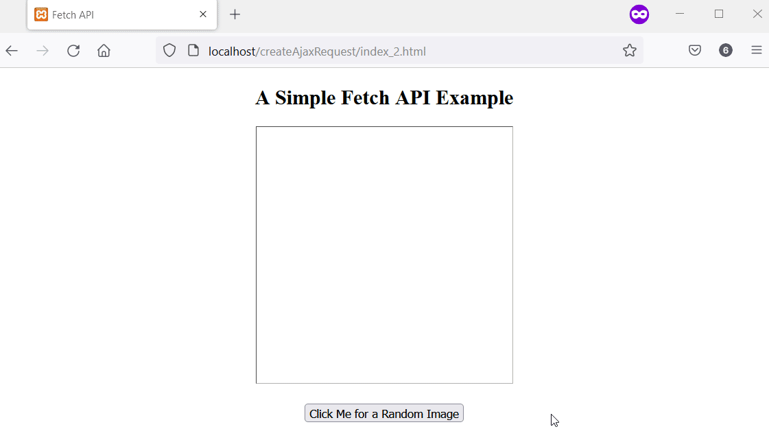Ajax with the Fetch API