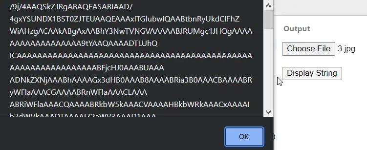 使用 FileReader 使用 JavaScript 將影象轉換為 base64 字串